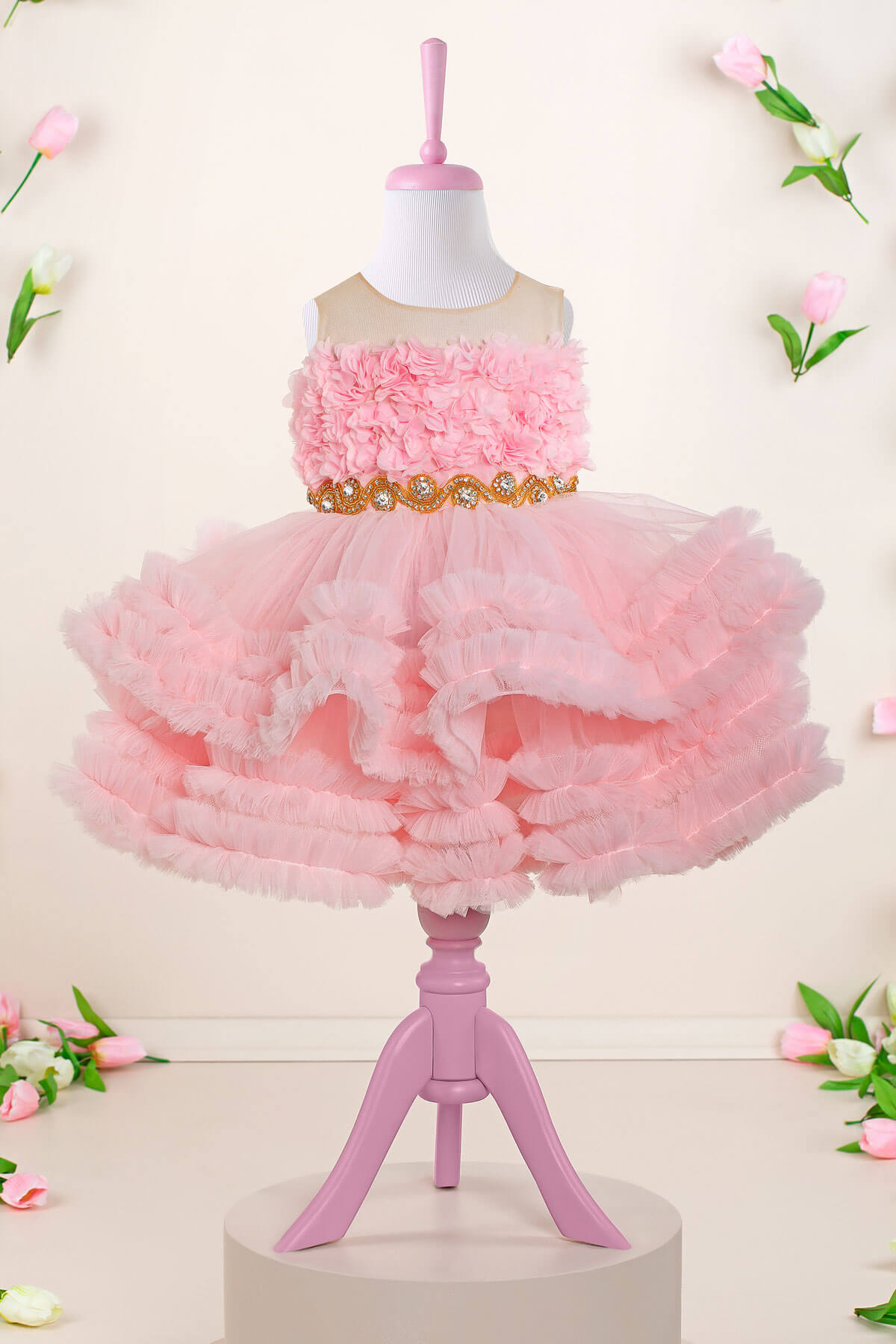 Eve Pink Party Dress