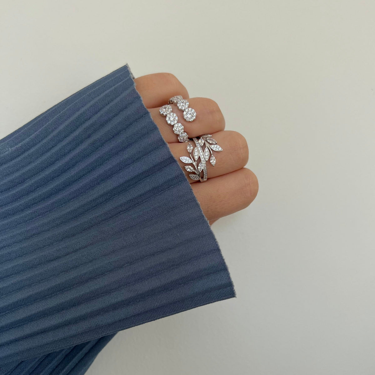 Eve Cz Wrap Ring