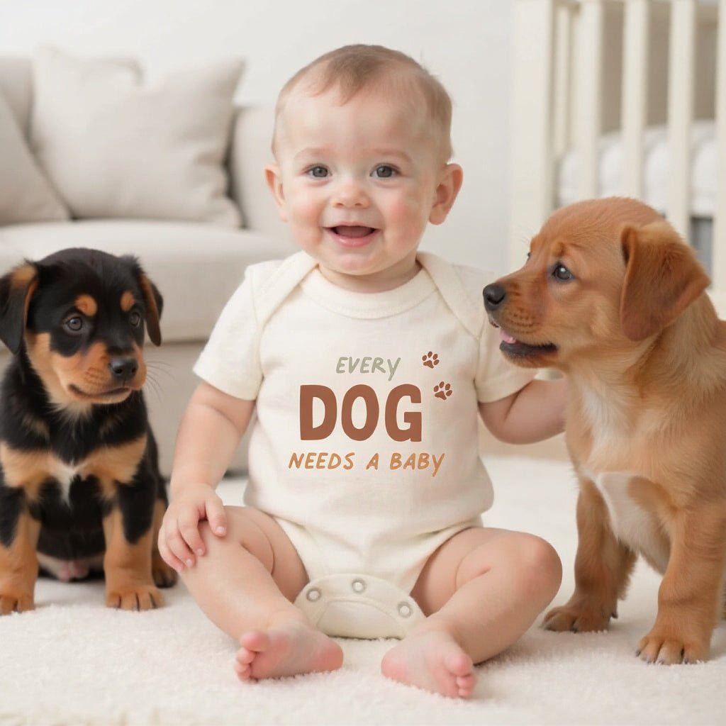 Graphic Bodysuit |every Dog Needs A Baby