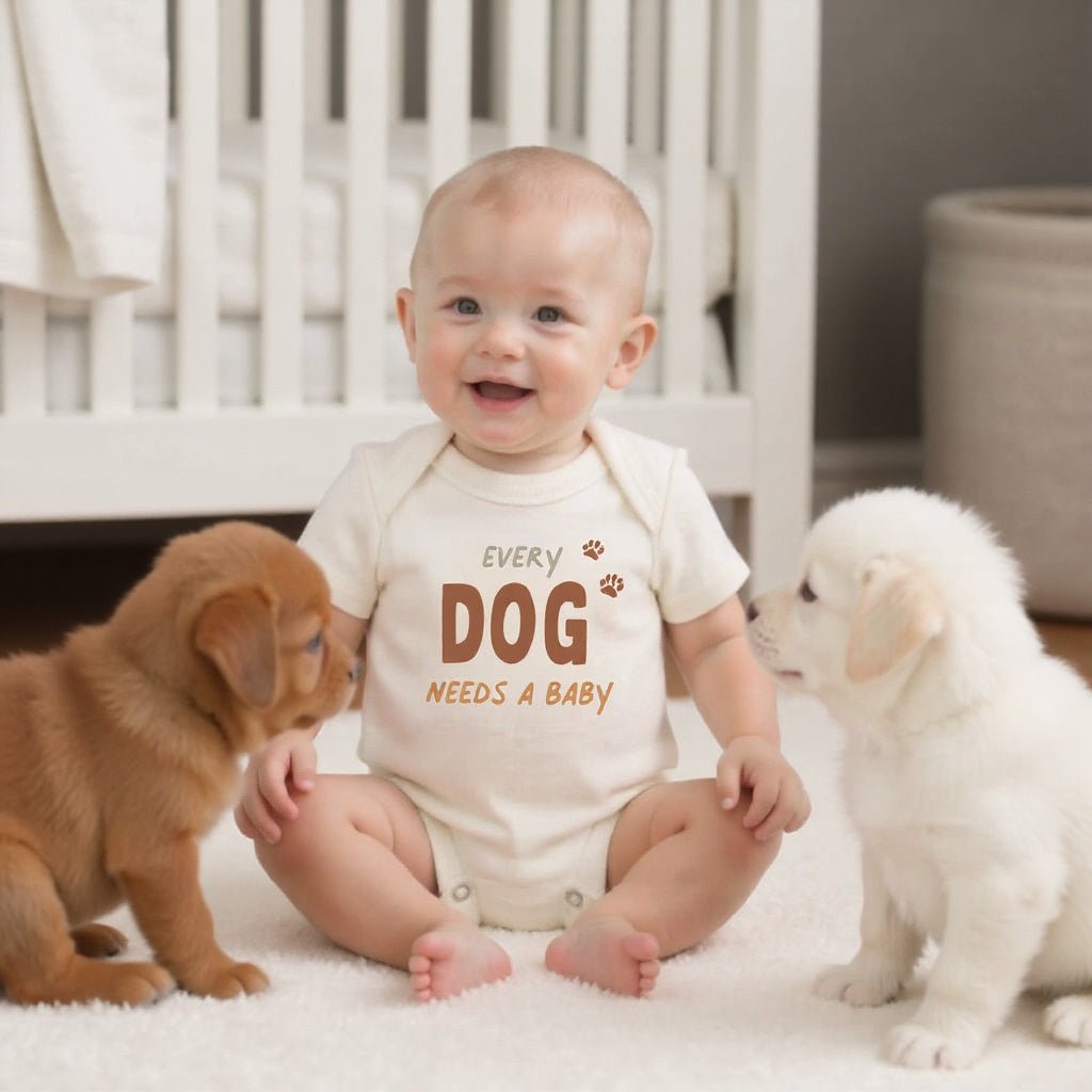 Graphic Bodysuit |every Dog Needs A Baby