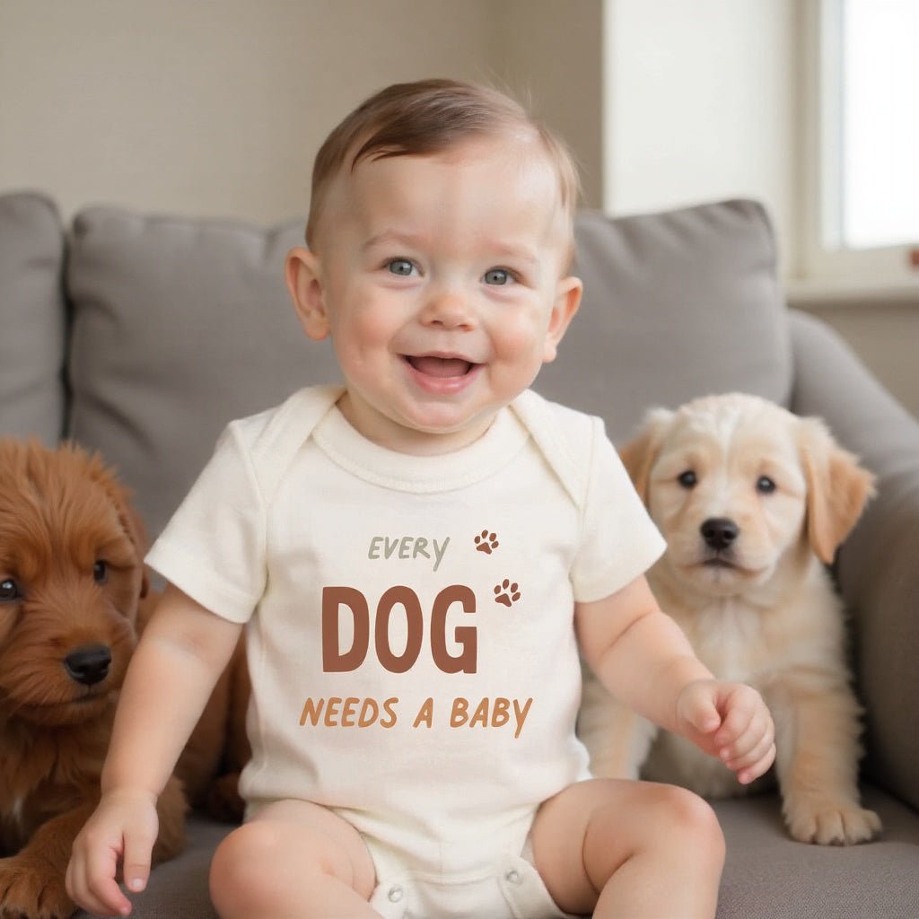 Graphic Bodysuit |every Dog Needs A Baby