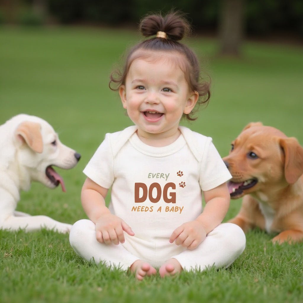 Graphic Bodysuit |every Dog Needs A Baby