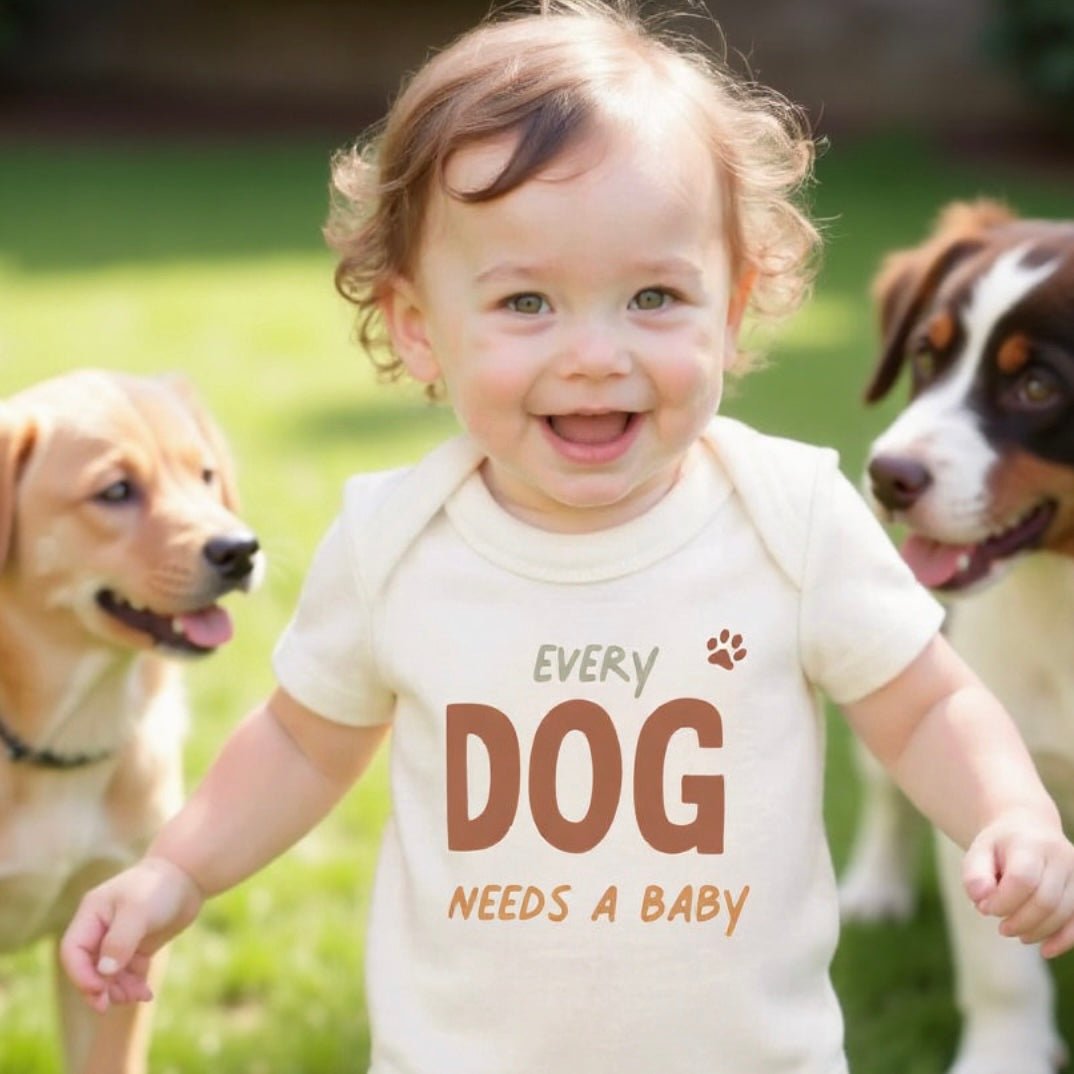 Graphic Bodysuit |every Dog Needs A Baby