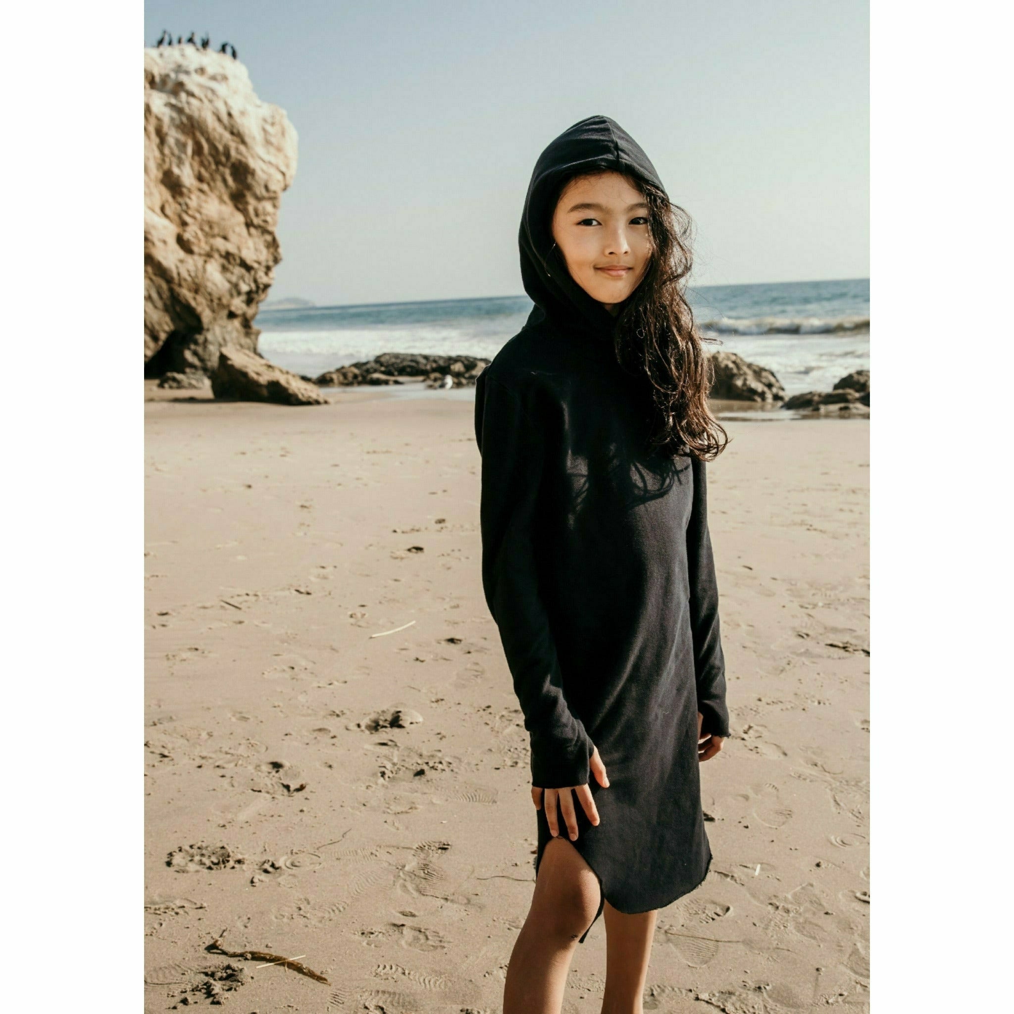 Organic Luna  Hoodie Dress