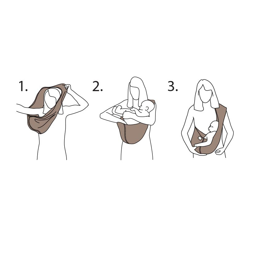 Organic Cotton Baby Carrier Natural by New Native® Inc.