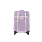Suitcase 4 Wheel Faded Lavender With Nimix Good Vibes Set Bundle