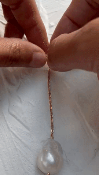 Freshwater Baroque Pearl Drop Earrings