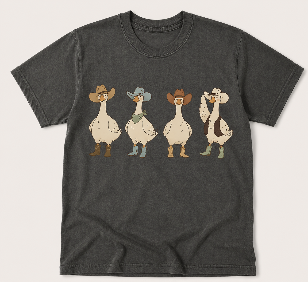 Kids Western Goose Youth Comfort Colors® T-shirt | Vintage Graphic Tee