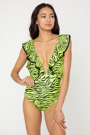 F1807-zebra Green/bllk