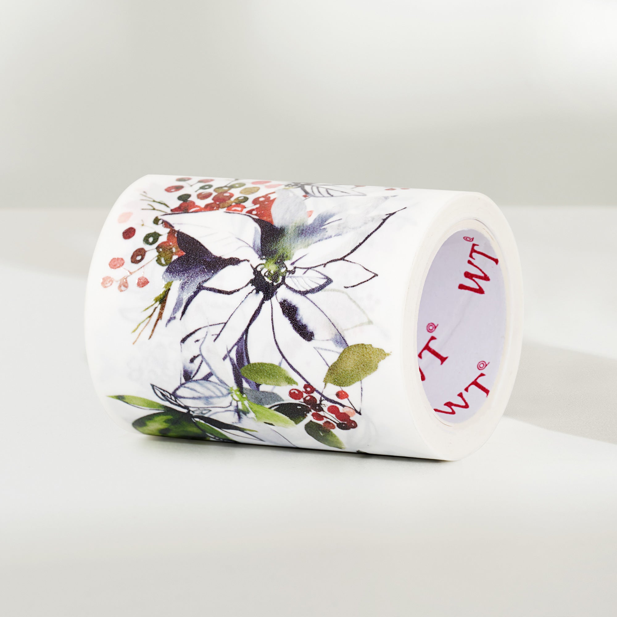 Poinsettia Wide Washi / PET Tape by The Washi Tape Shop