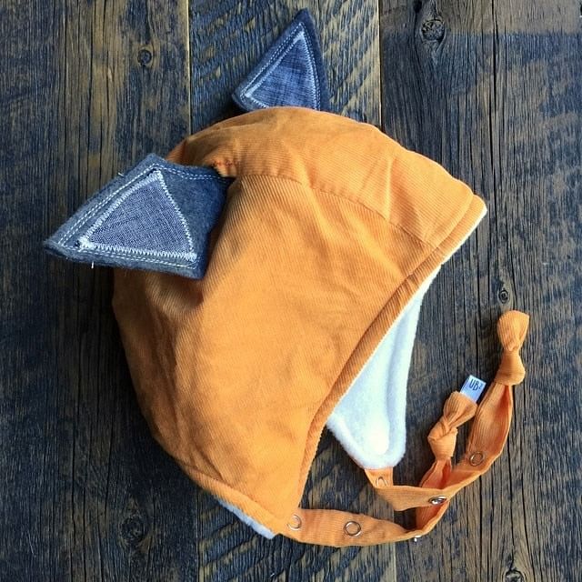 Ear Hat In Fab Fox