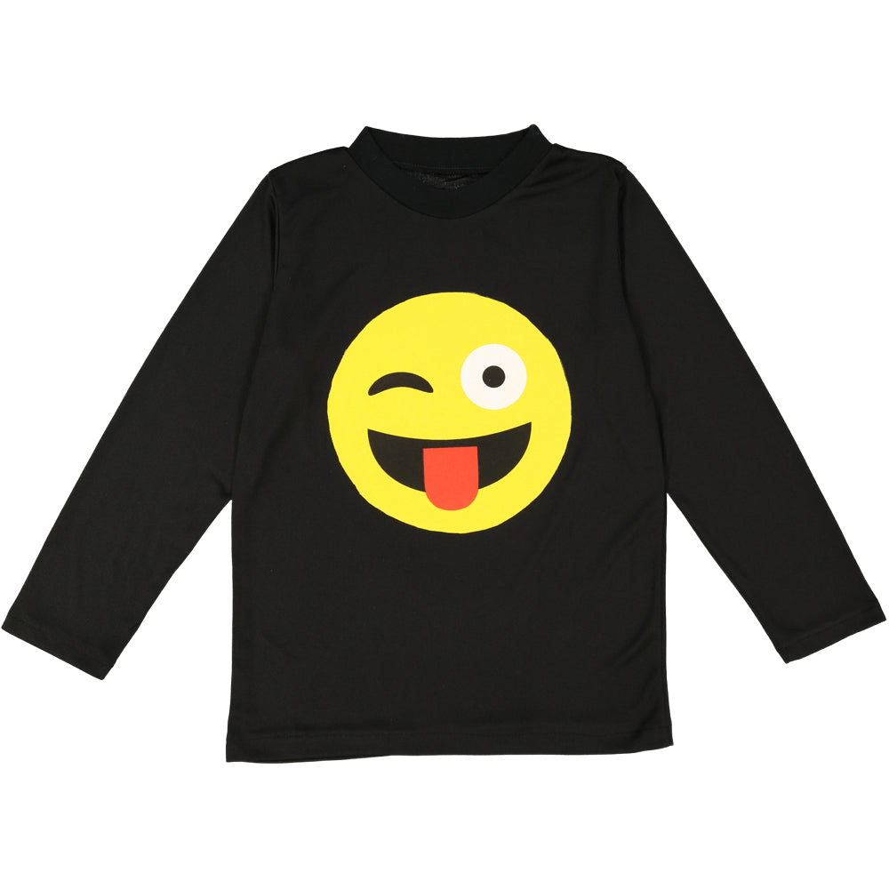 Face With Tongue Emoji T-shirt - Adults