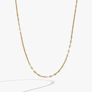 Multi Faceted Chain Necklace