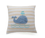 Whale 10" Pillow