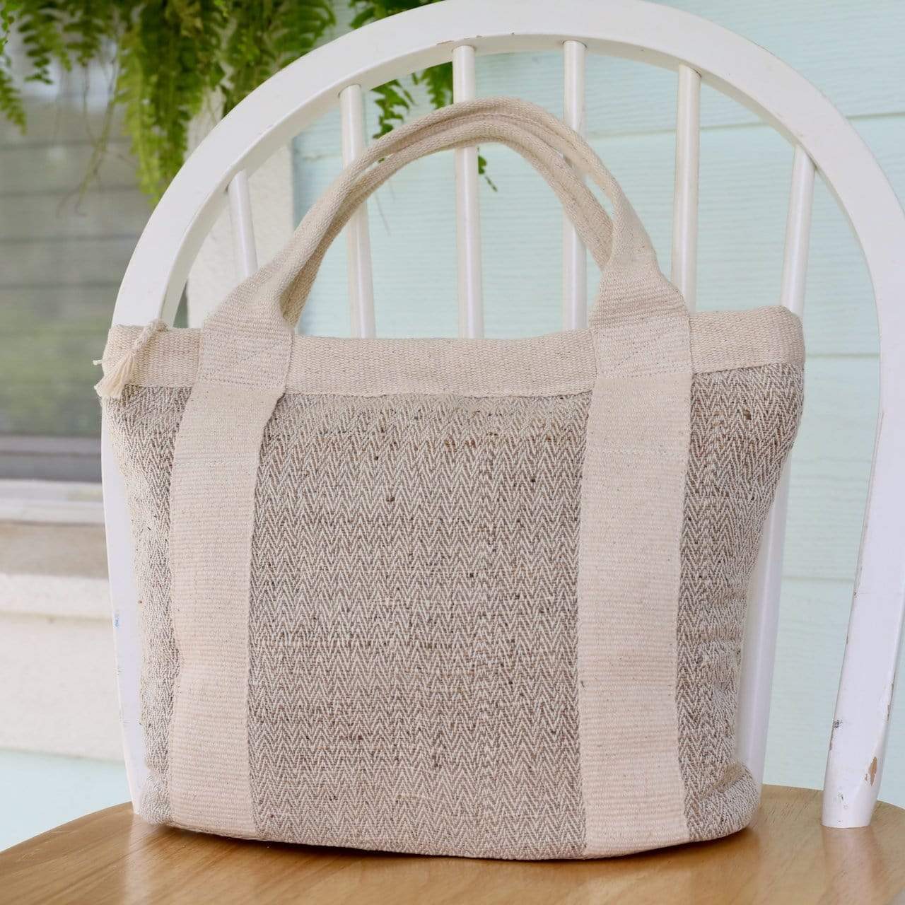 Fair Trade Wsdo Allo Pocket Tote Bag