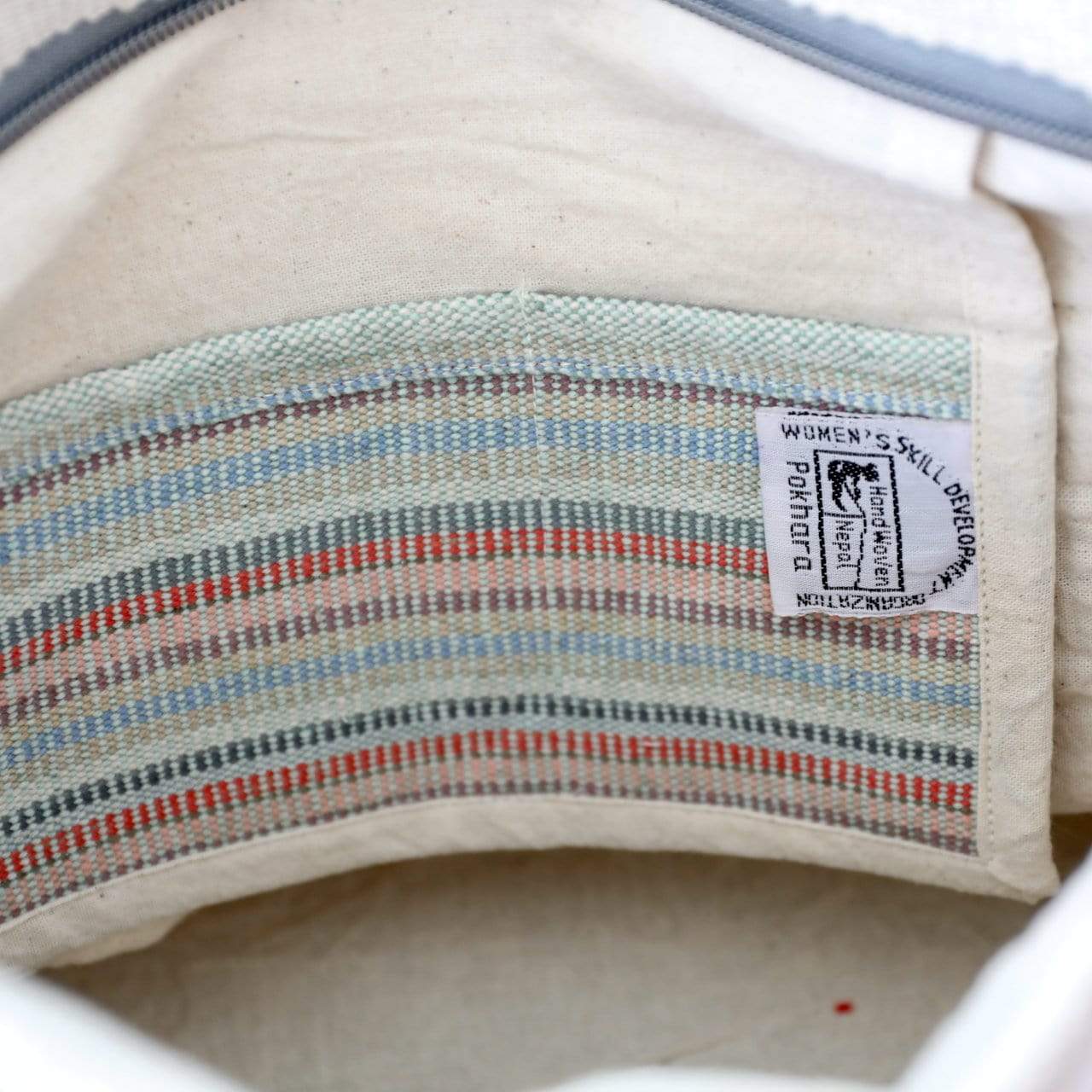 Fair Trade Wsdo Allo Pocket Tote Bag