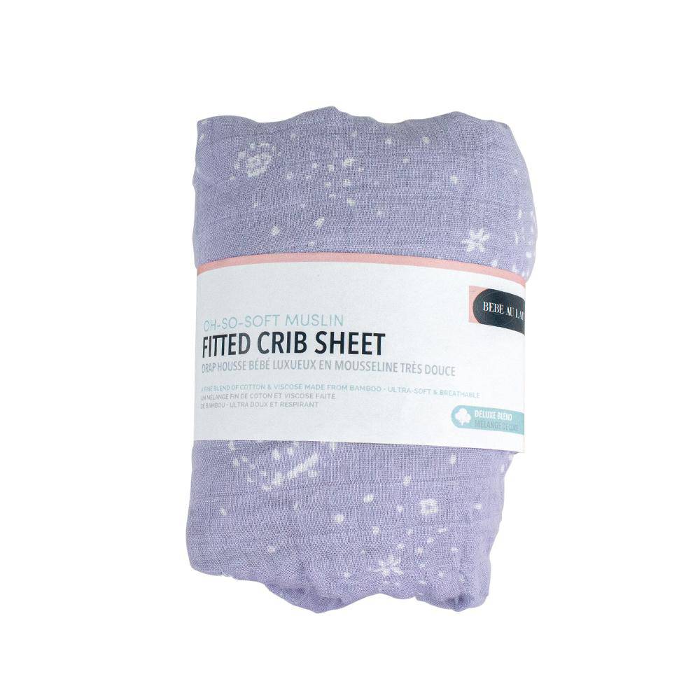 Fairy Dust Oh So Soft Muslin Crib Sheet