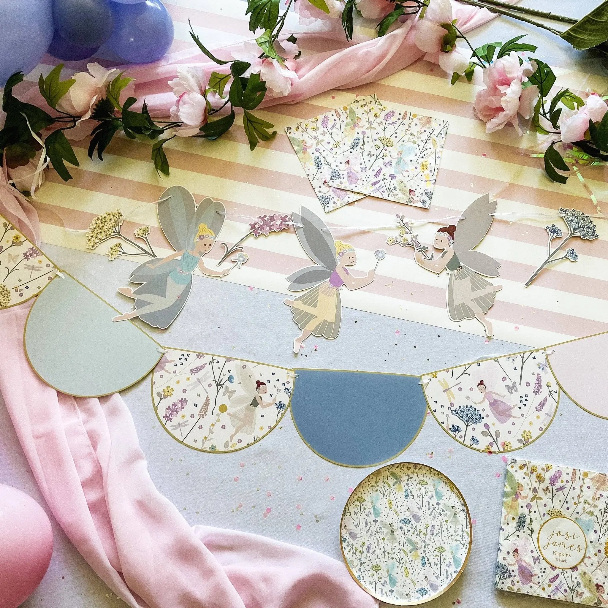 Fairy Scalloped Banner