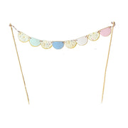 Fairy Scalloped Pennant Cake Banner