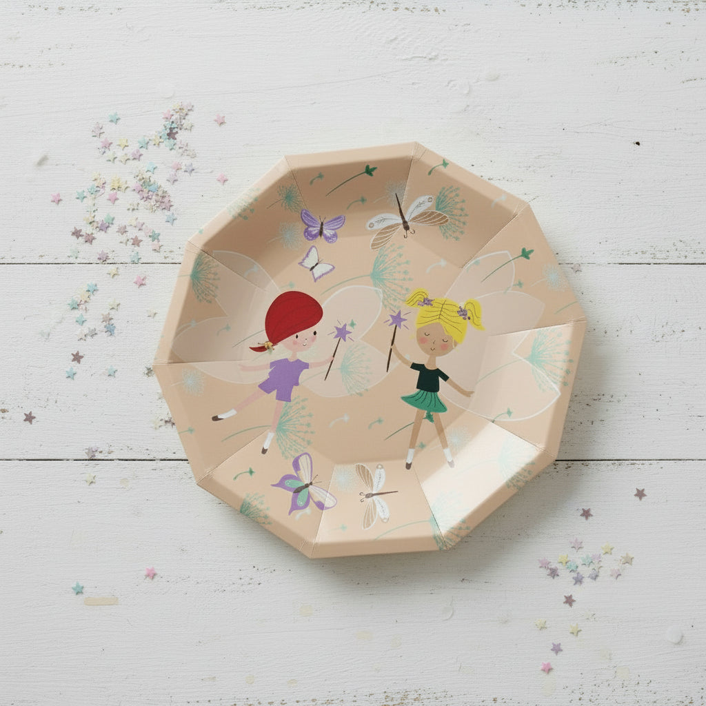 Magical Fairies Small Plates (set Of 8)