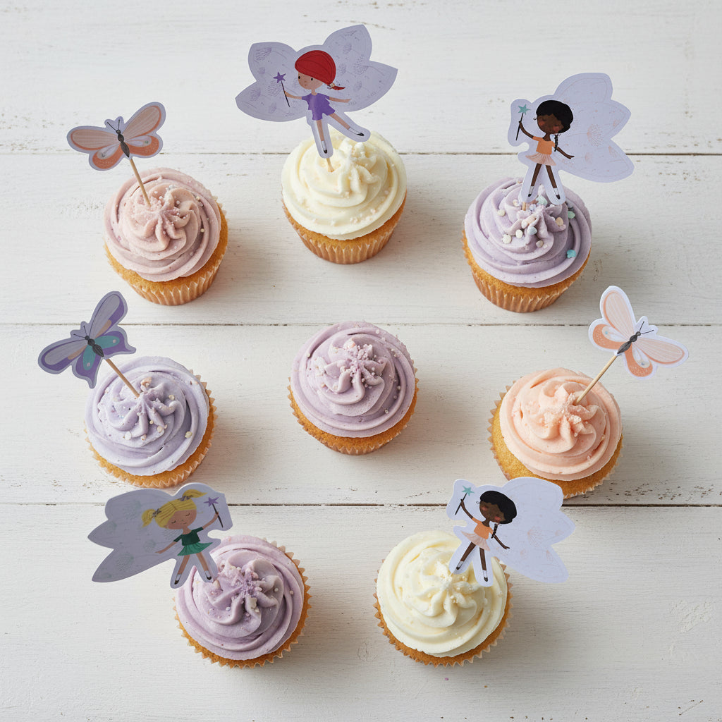 Magical Fairies Toppers (set Of 12)