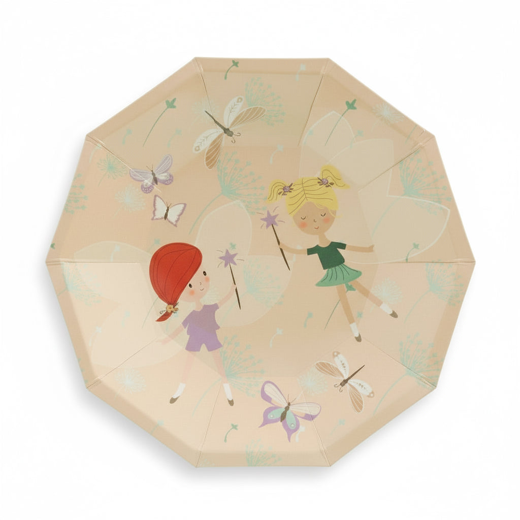 Magical Fairies Small Plates (set Of 8)