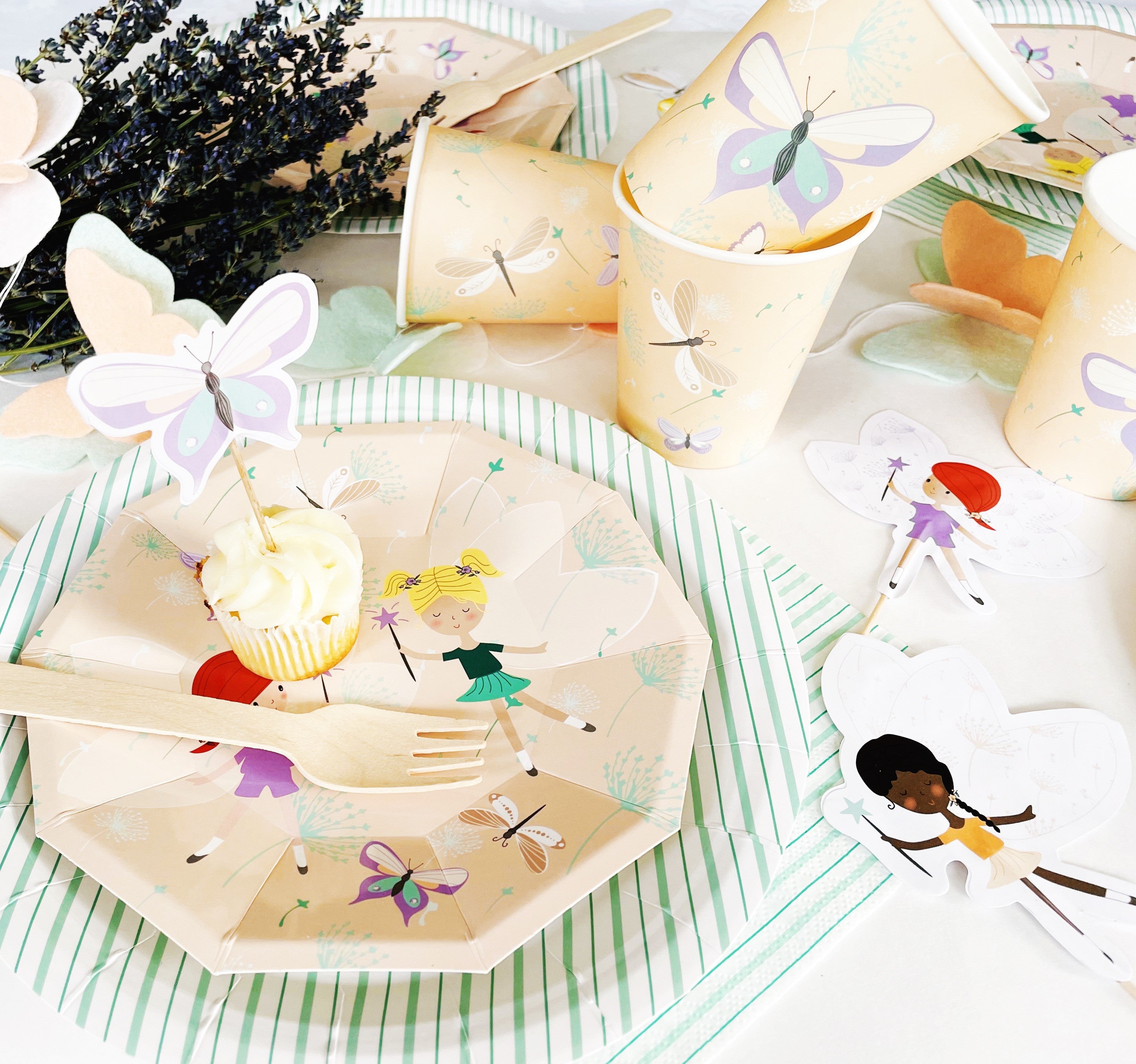 Magical Fairies Toppers (set Of 12)