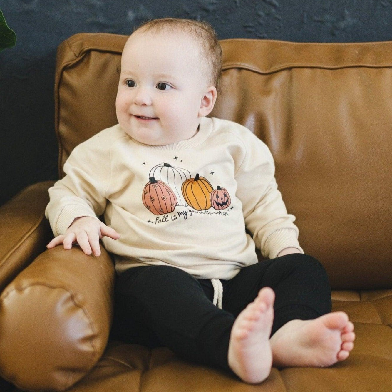Fall Is My Favorite Color Organic Cotton Sweatshirt