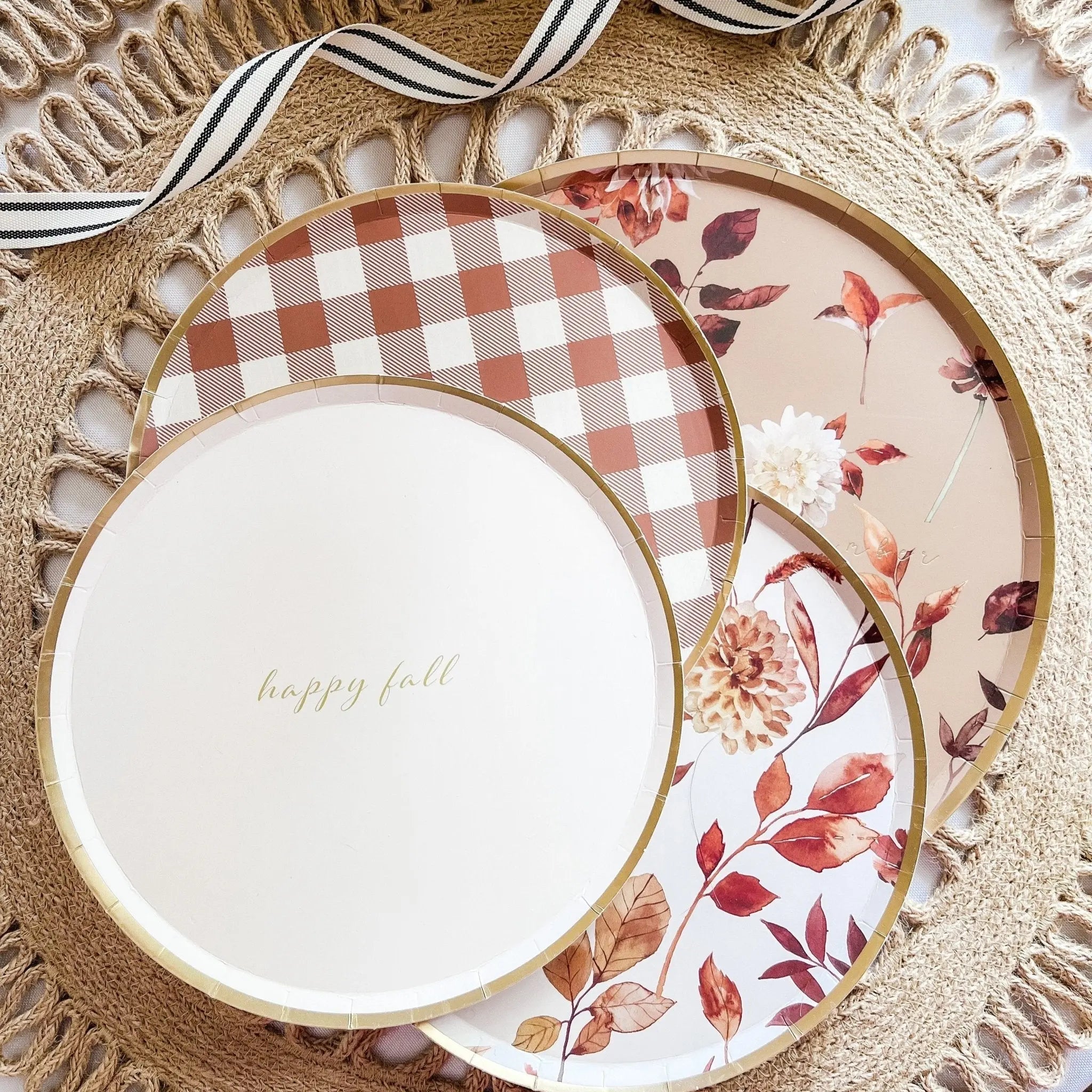 Fall Large Plate