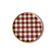 Fall Plaid Plate