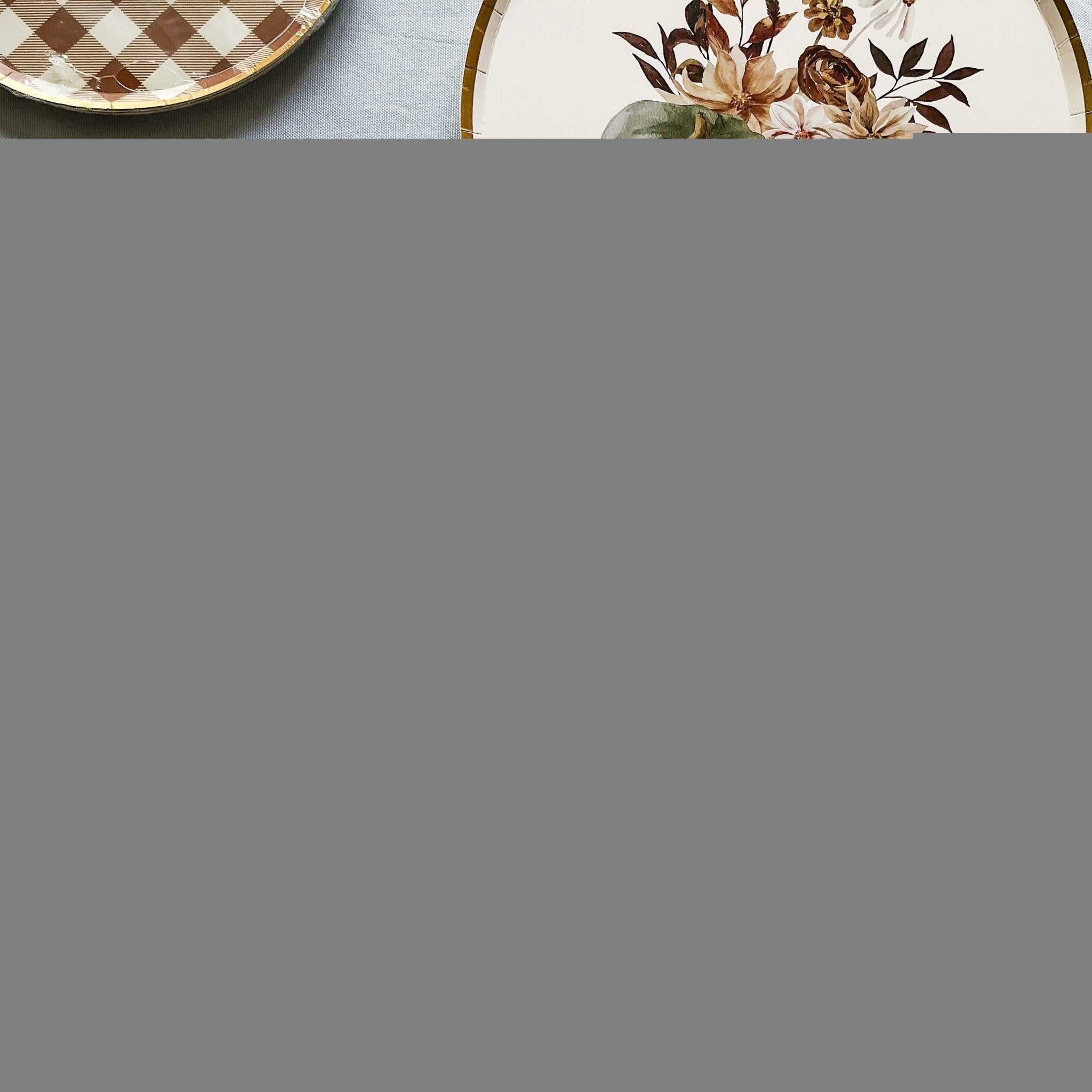 Fall Pumpkin Plate