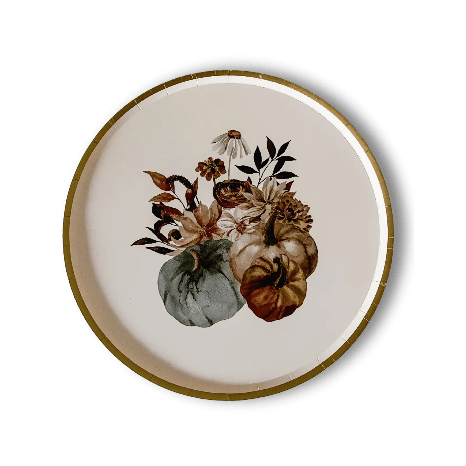 Fall Pumpkin Plate