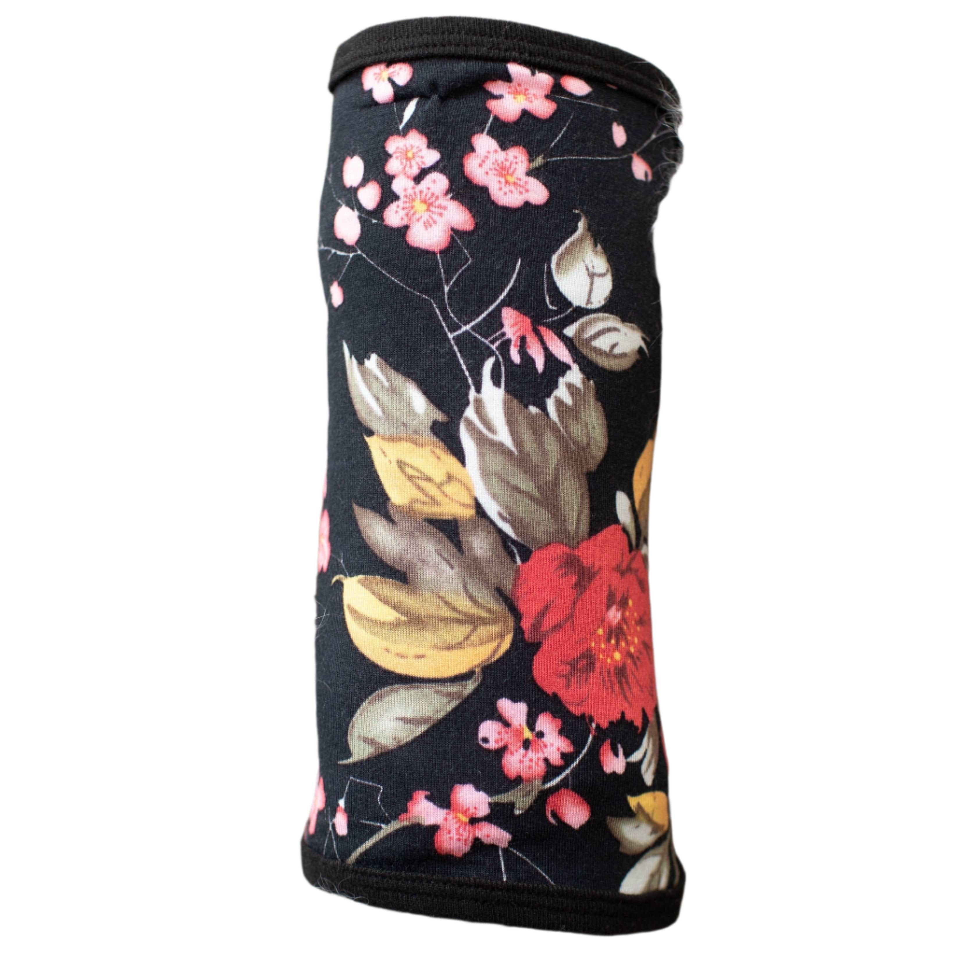 Cherry Blossom Black Swaddle