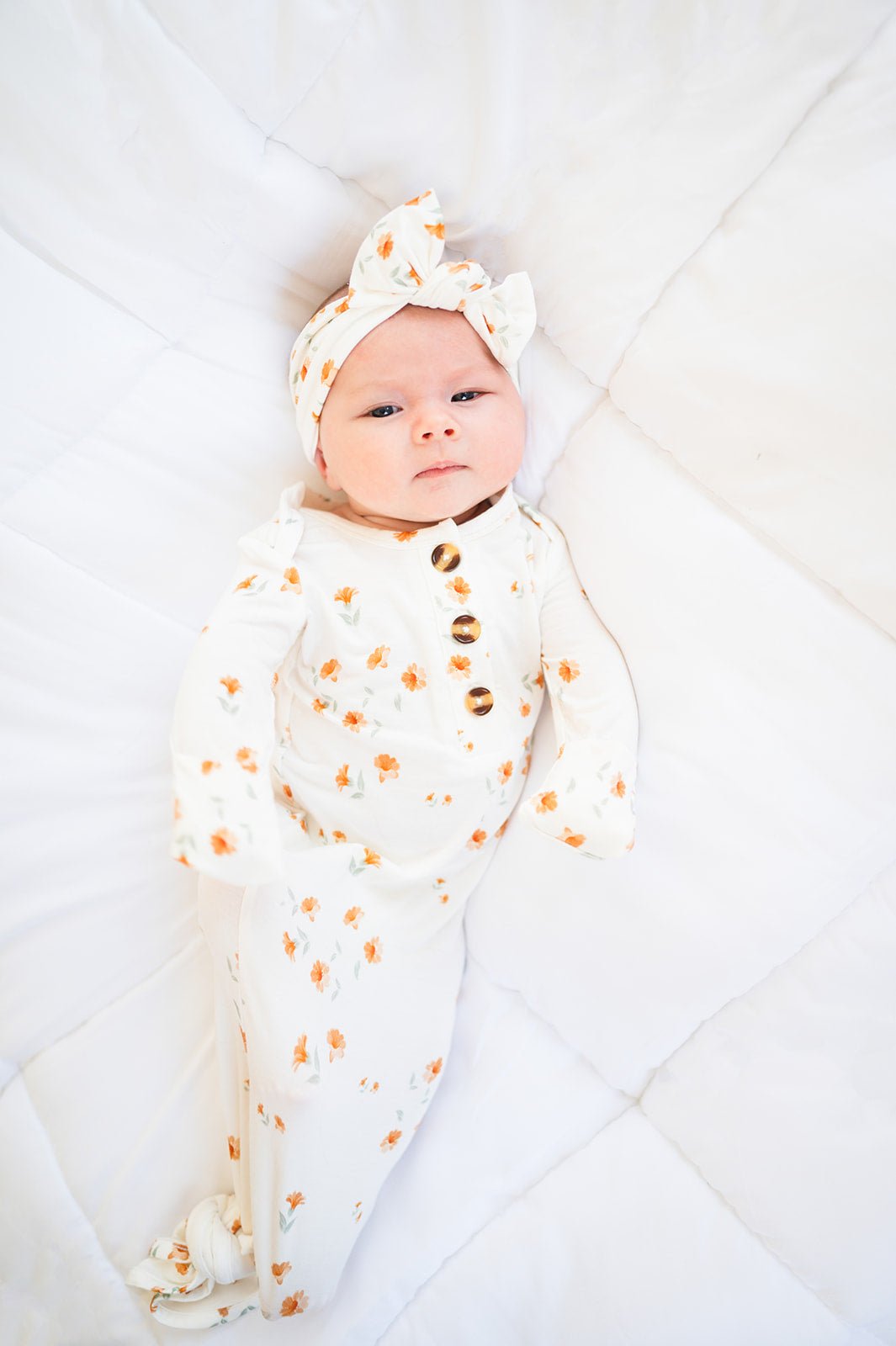 Knotted Headband - Falling Floral