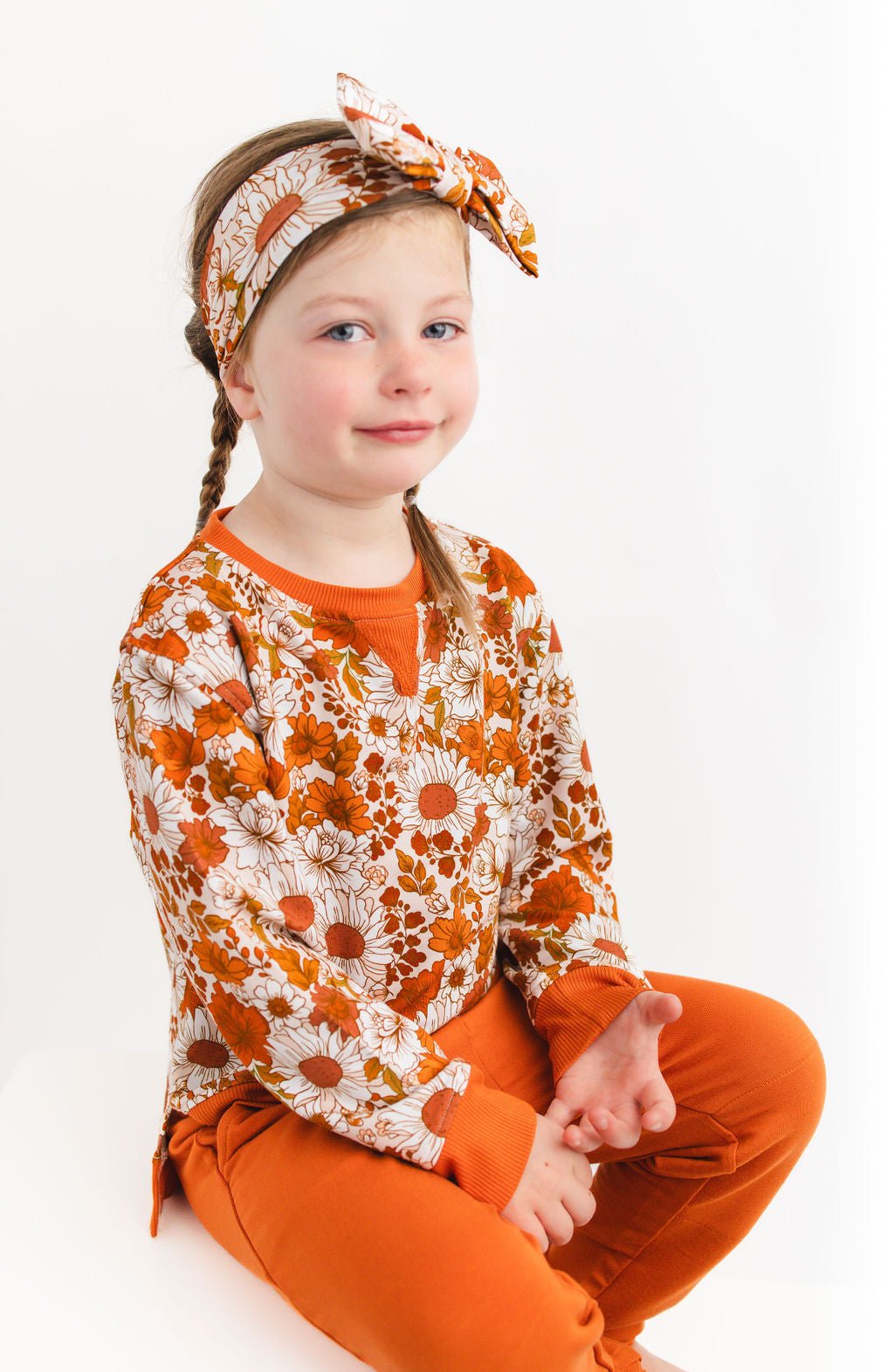 Falling For Florals Kids Jogger Set