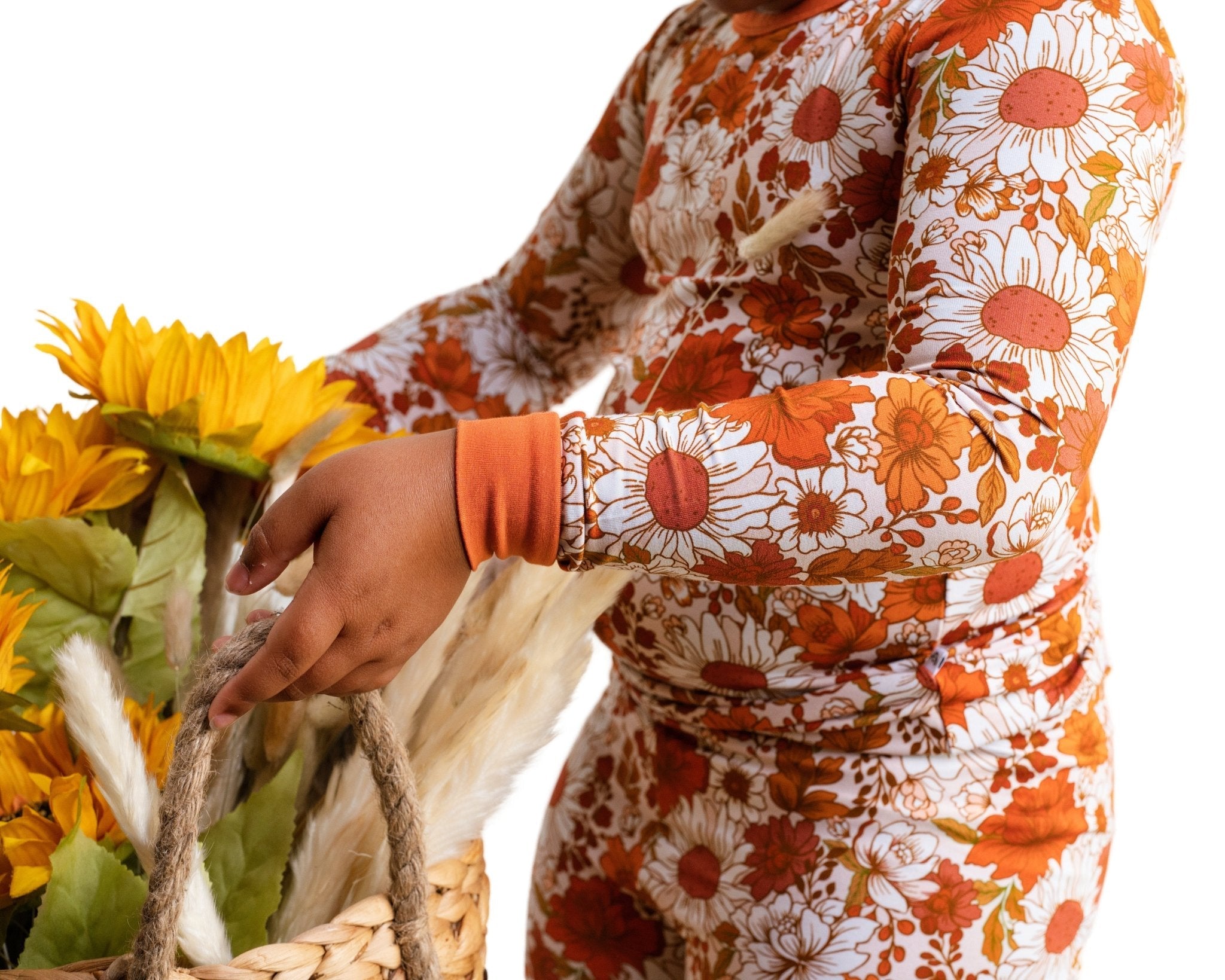 Falling For Florals Long Sleeve Pj's
