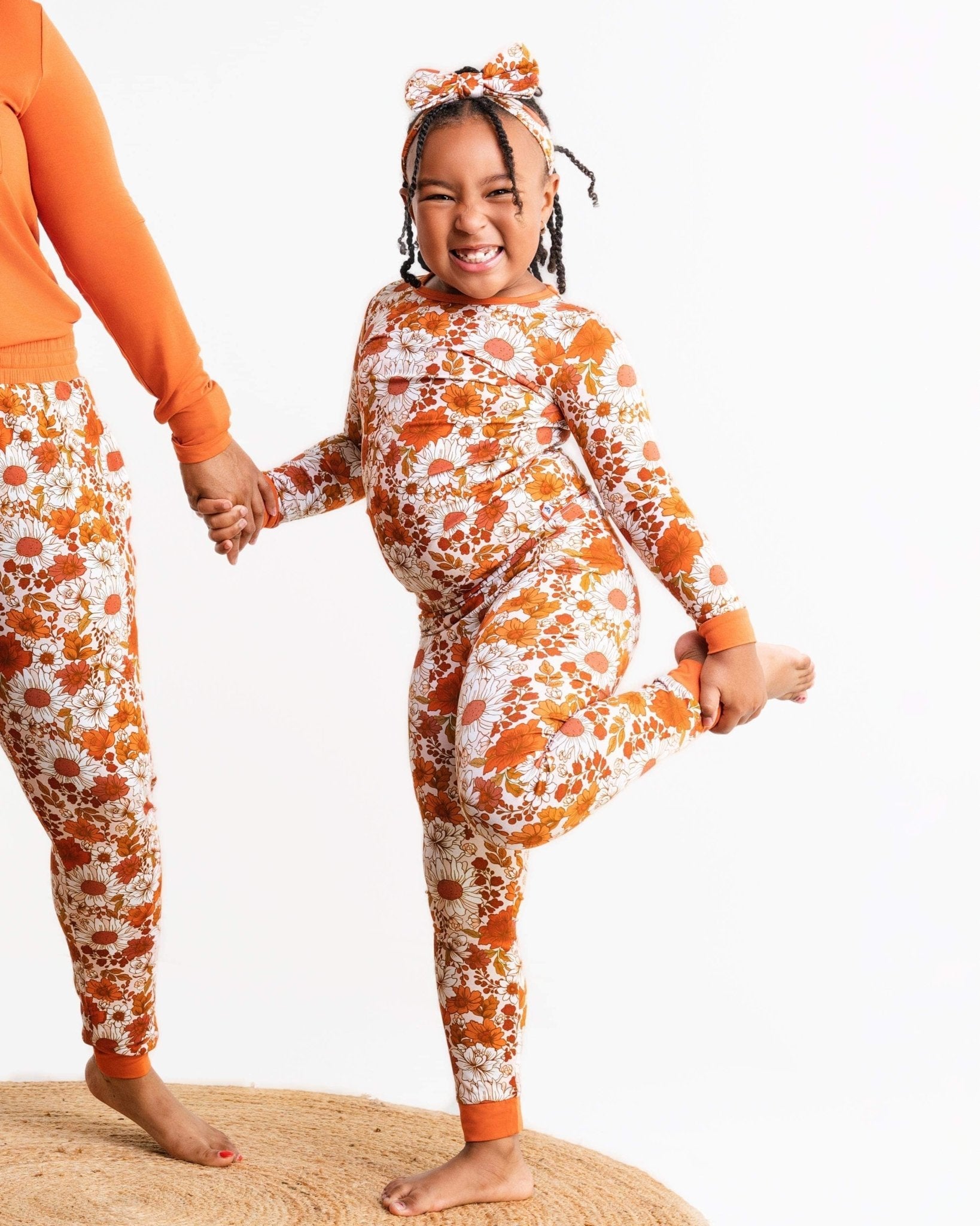 Falling For Florals Long Sleeve Pj's