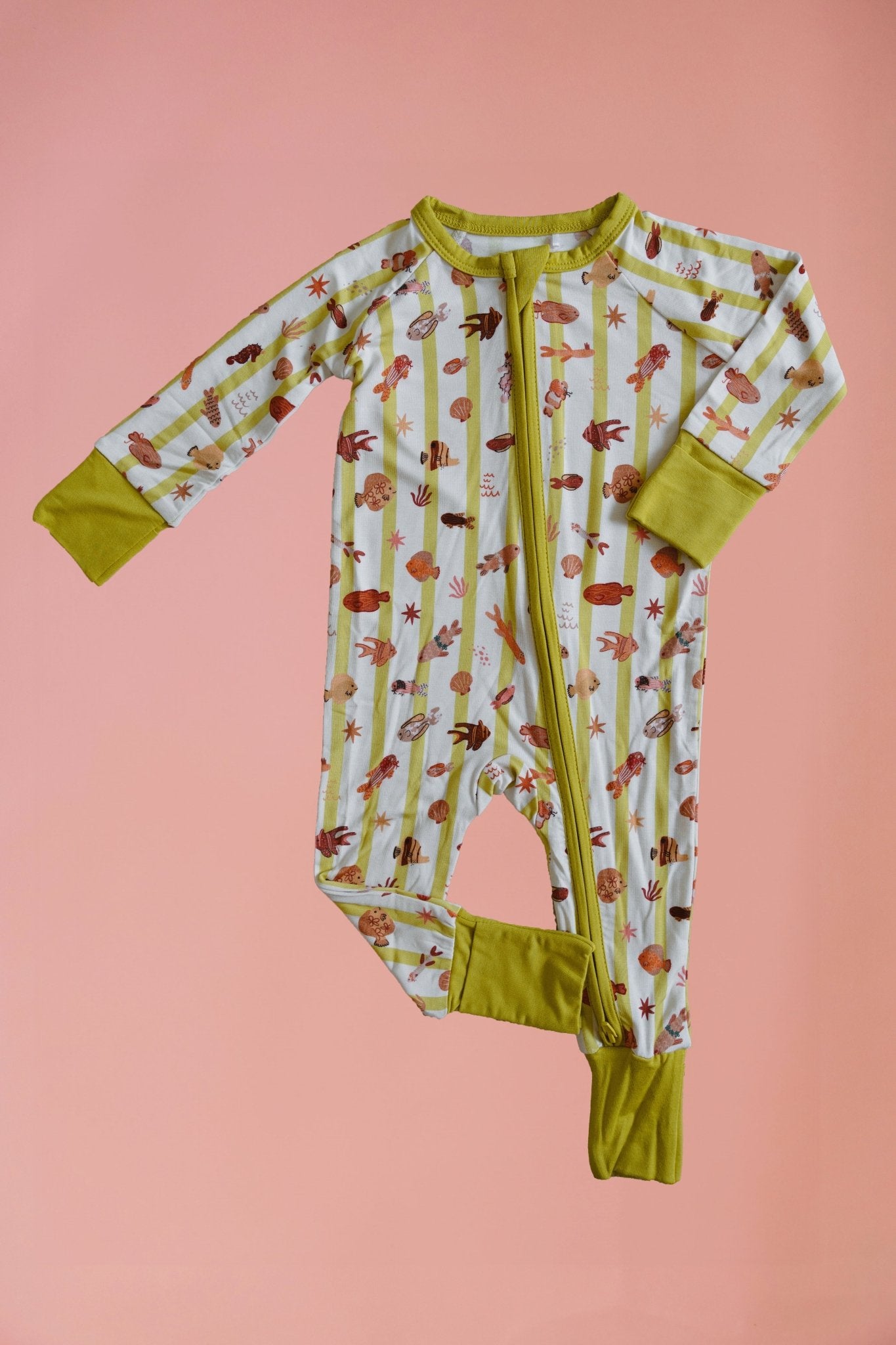 Fancy Fins Zipper Romper