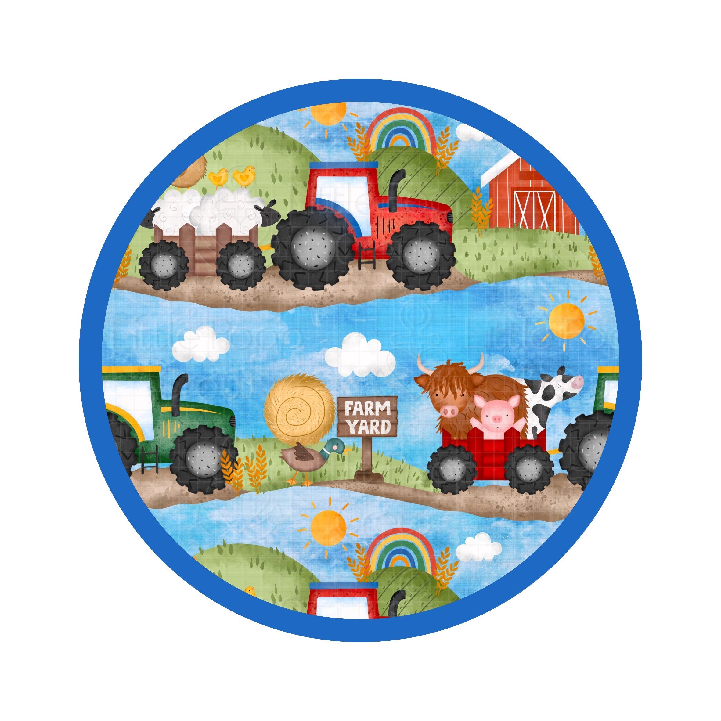 Farm Friends | Bamboo Crib Sheet