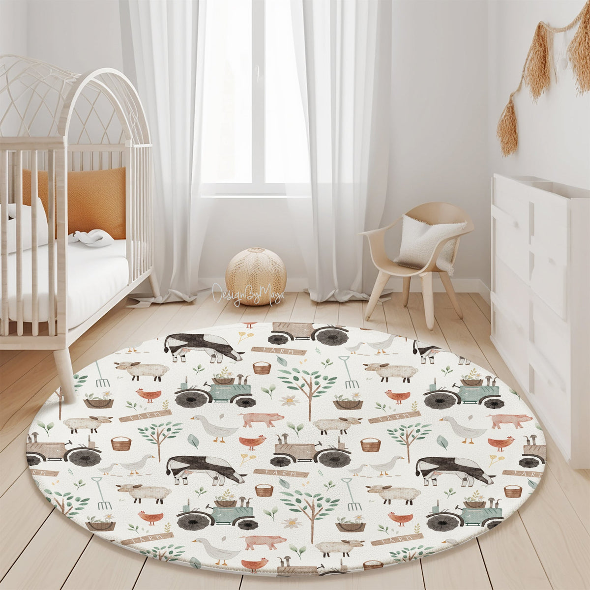 Dogs Kids Room - Play Rug - Area Rug