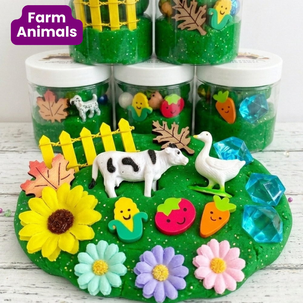 Magic Play Dough Jar