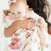 Farm Animals Minky Baby Blanket