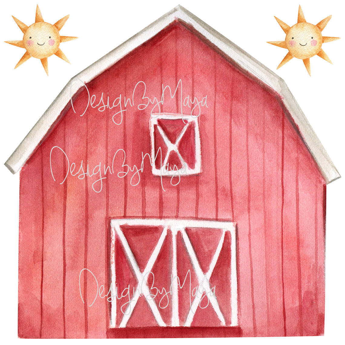 Farm Animals And Friends - Fabric Nursery Wall Art Decals