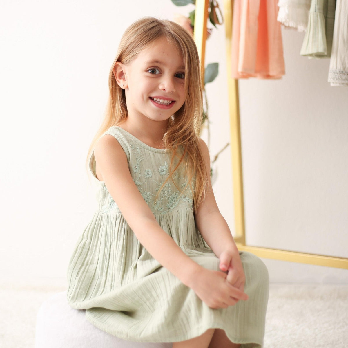 Farrah Dress In Sage