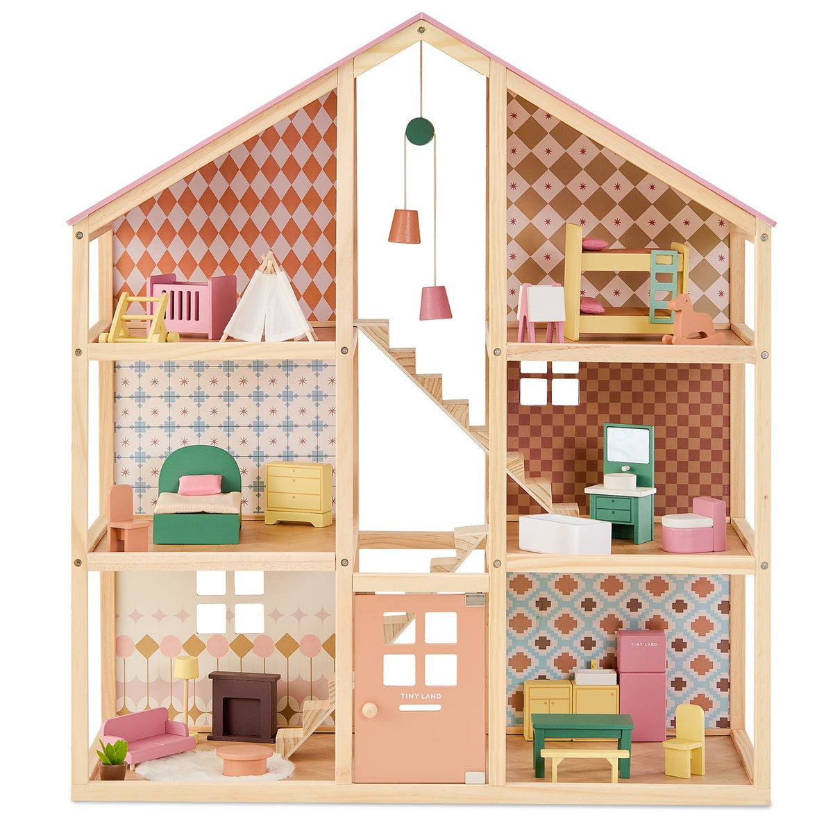 ® Sweetwood Dollhouse Without Dolls