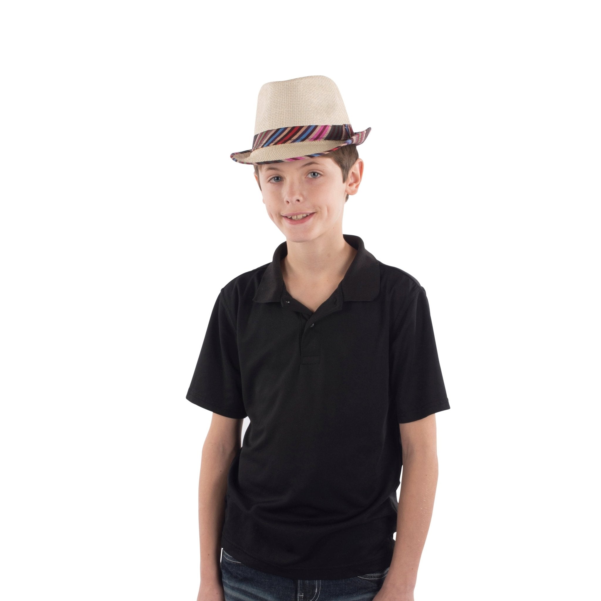 Fedora With Colorful Band