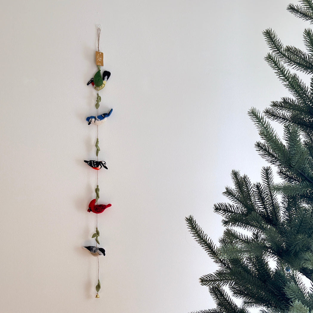 Felt American Bird Garland