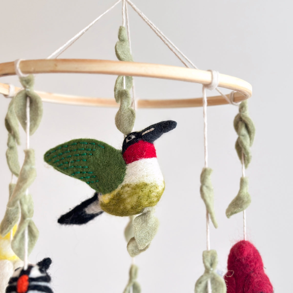 Felt Baby Mobile - Wings Of America