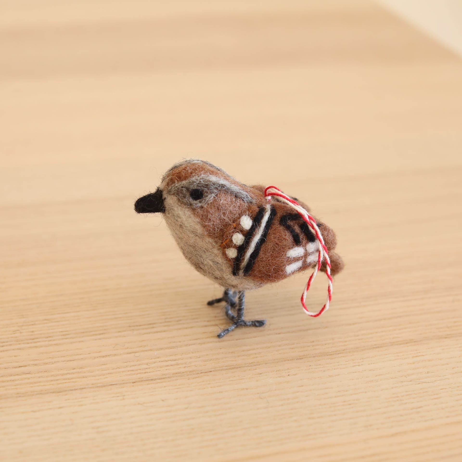 Felt Bird Ornaments Set Of 6 - A Set