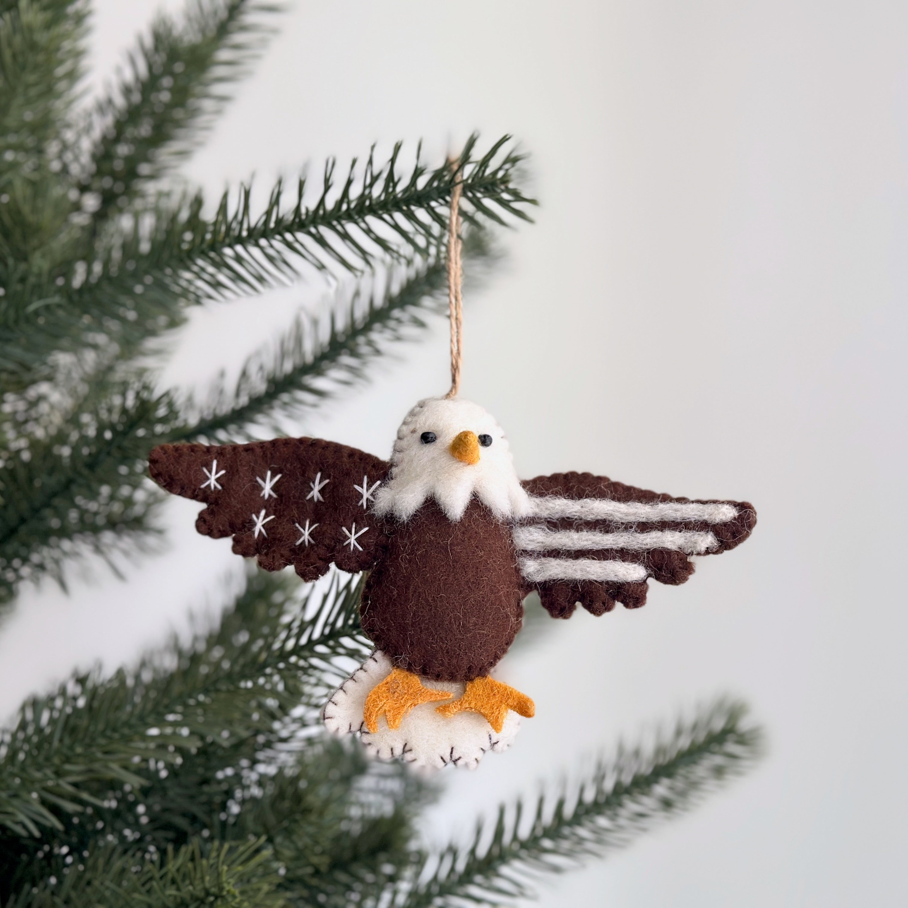Felt Eagle Ornament